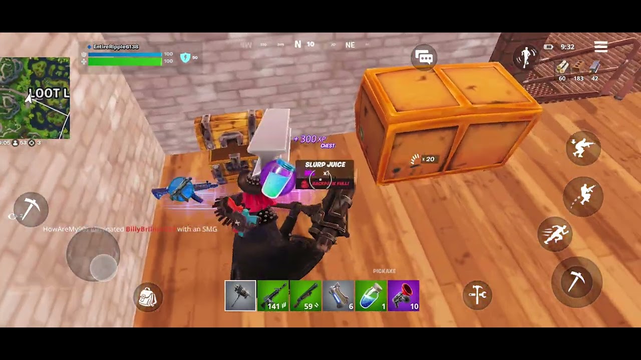 Placing 5th in Fortnite mobile #fypシ #fortnitemobile #epicgames 