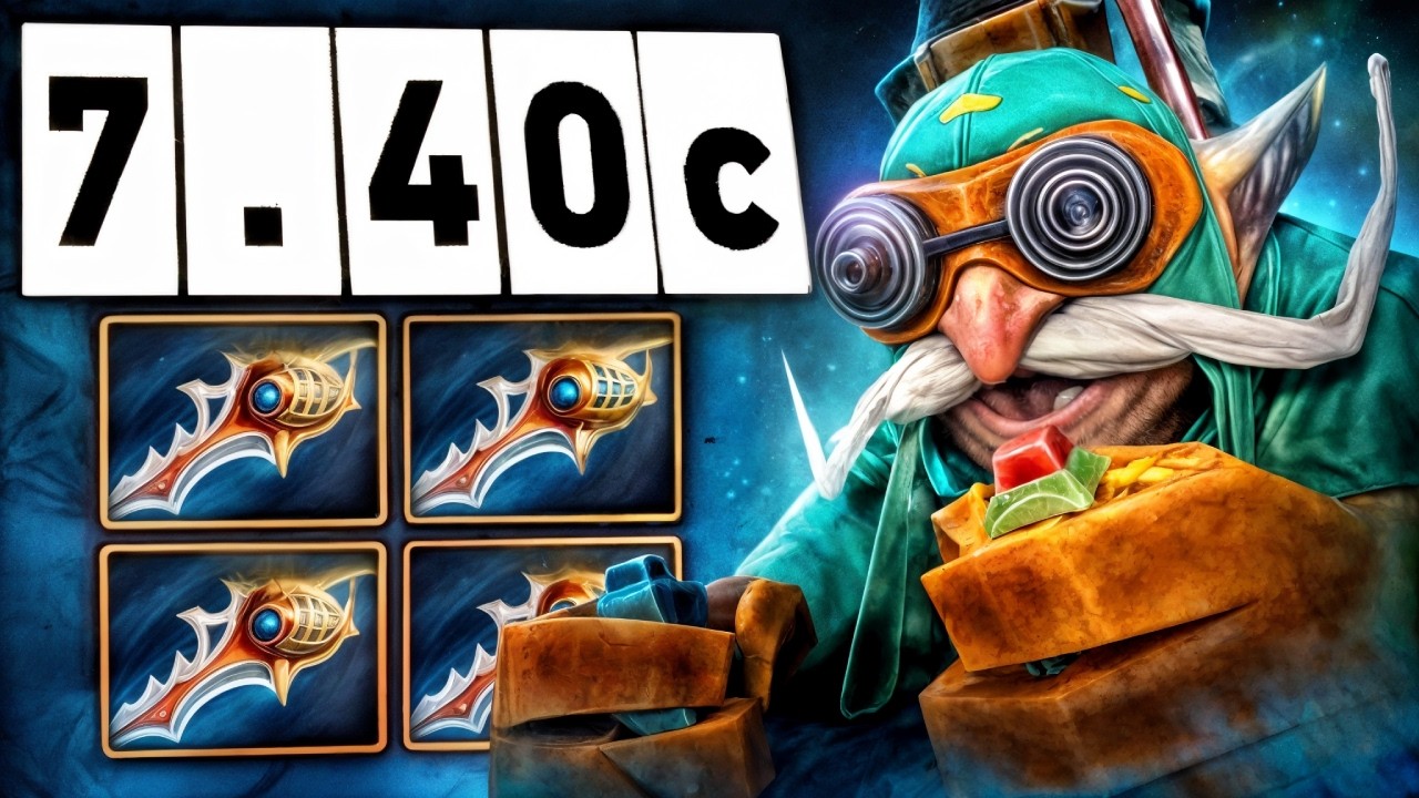 +250K Hero Damage Gyrocopter Comeback 7.40c🔥🔥🔥40 Kills | Dota 2 Gameplay