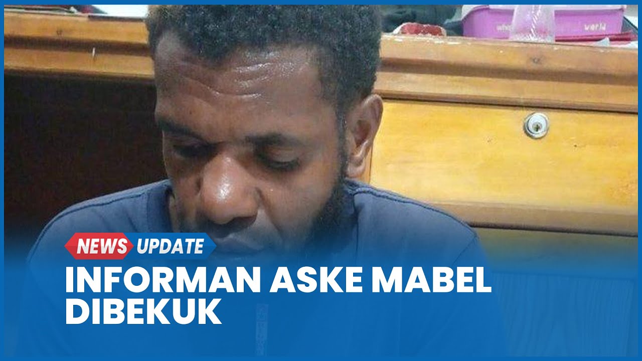 Pecatan Polisi Jon Asso Informan KKB Papua Aske Mabel Dibekuk Aparat