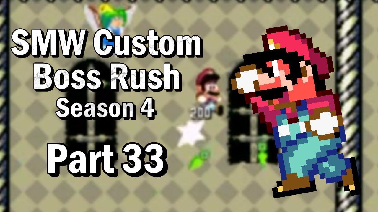 SMW - Custom Boss Rush Part 33 (162 - 168) 