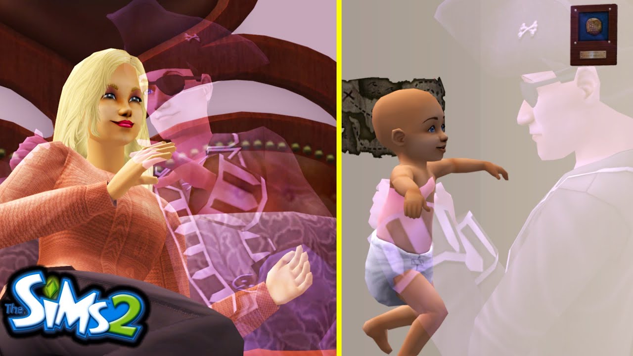 Having a Baby With The GHOST PIRATE in The Sims 2 (facts)