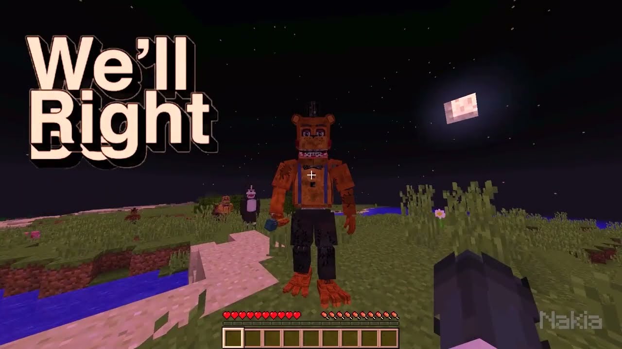 Minecraft Well Be Right Back FNAF 2