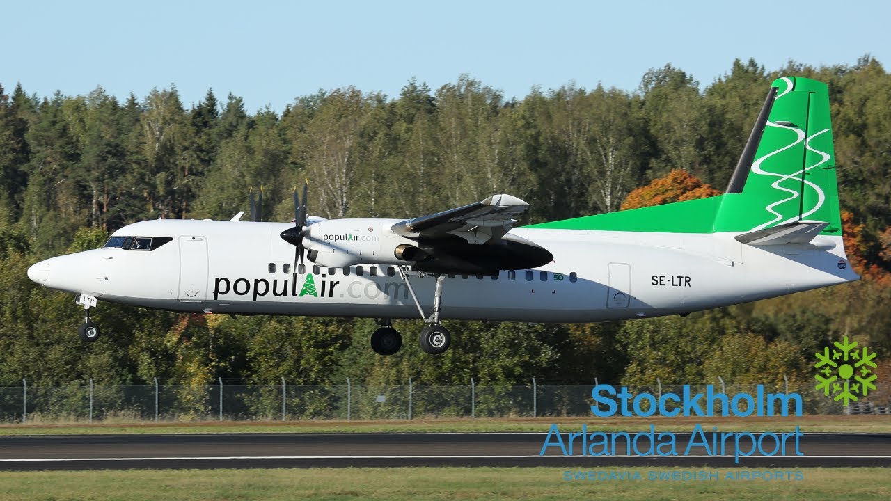 25 Minutes of Plane Spotting at Stockholm Arlanda Airport in Sweden (4K)
