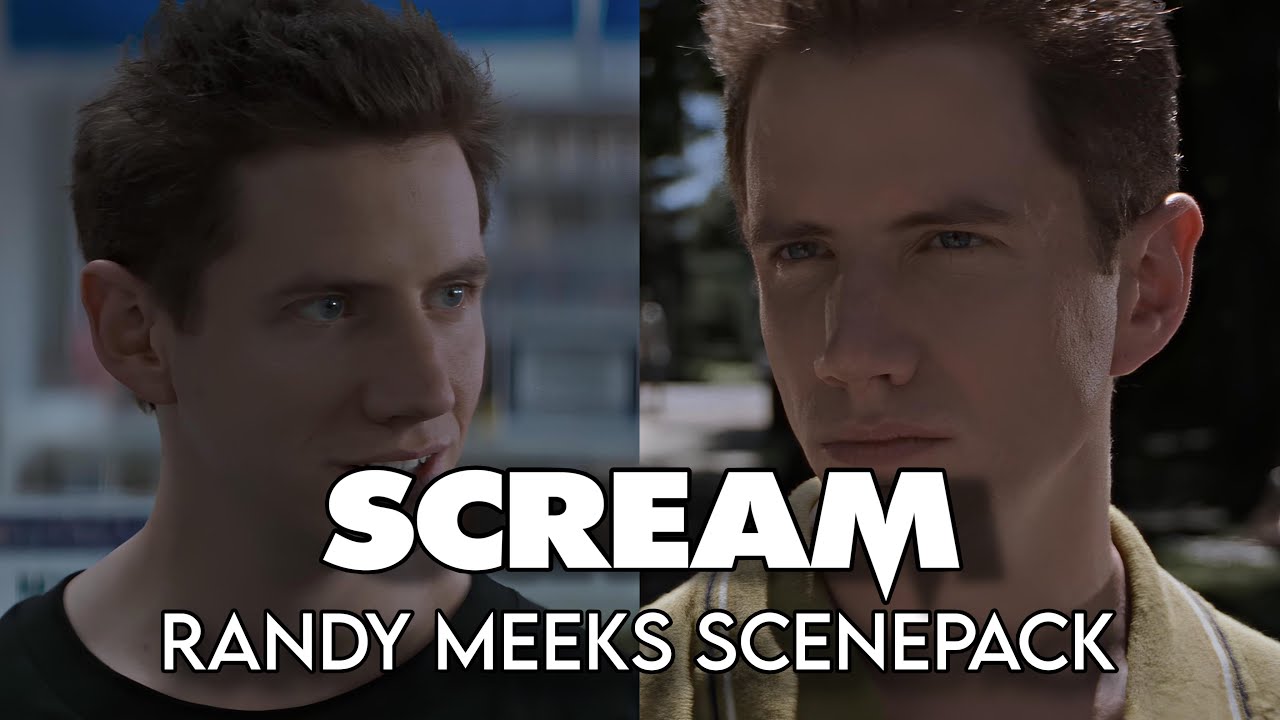 Randy Meeks scenepack (Scream 1) 4k