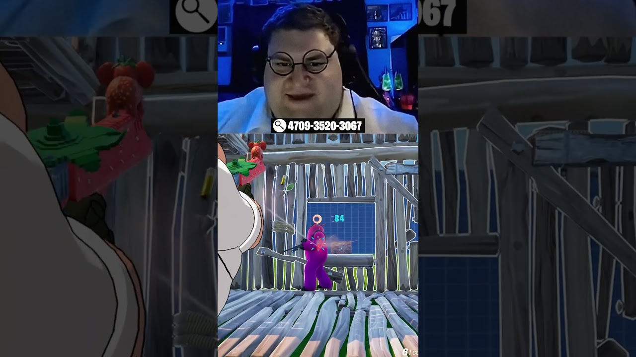 🕺💀 Peter Griffin Made A Noob Dance On A 1v1 Map! #fortnite #xpfortnite #1v1fortnite #1v1
