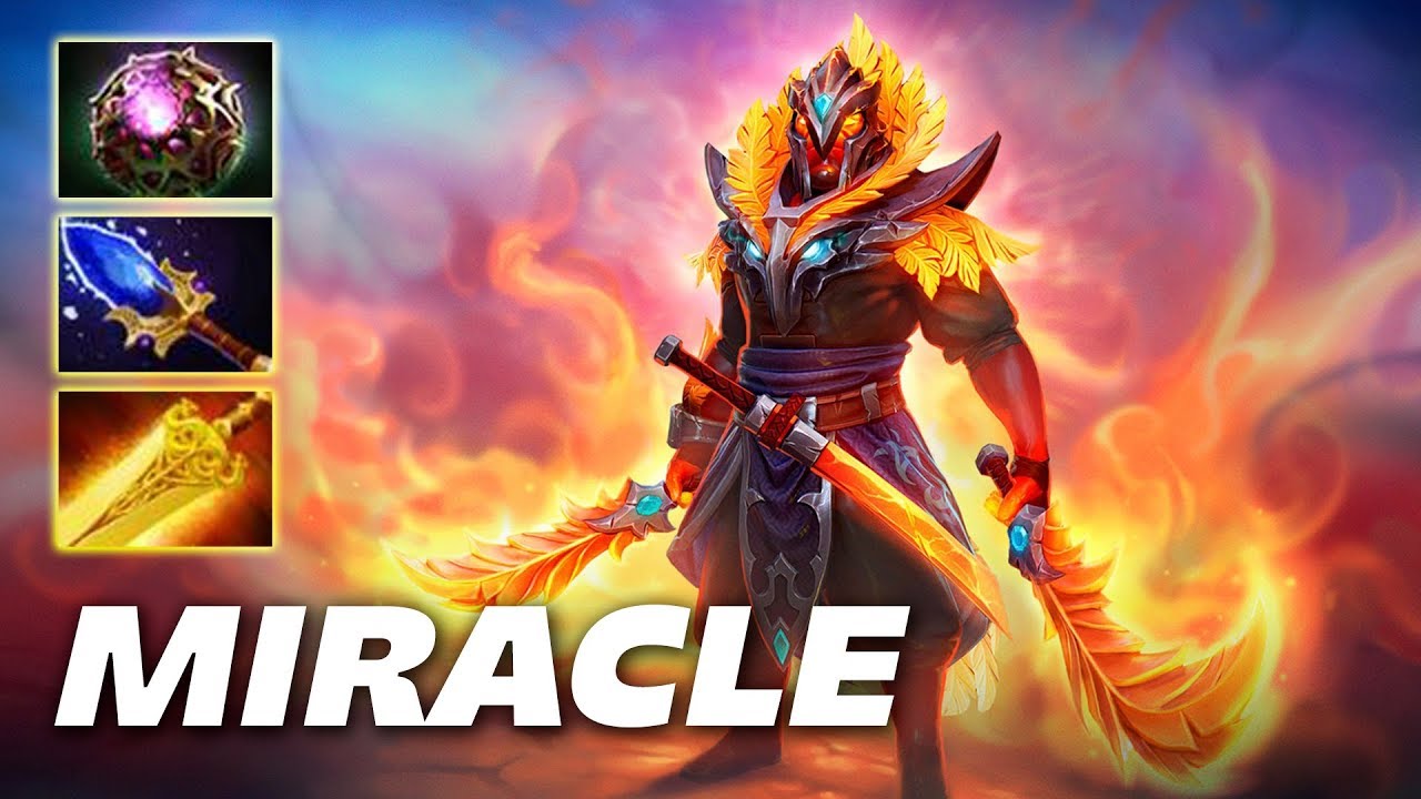 Miracle XIN Ember Spirit [Radiance + Aghanim] Dota 2 Pro Gameplay