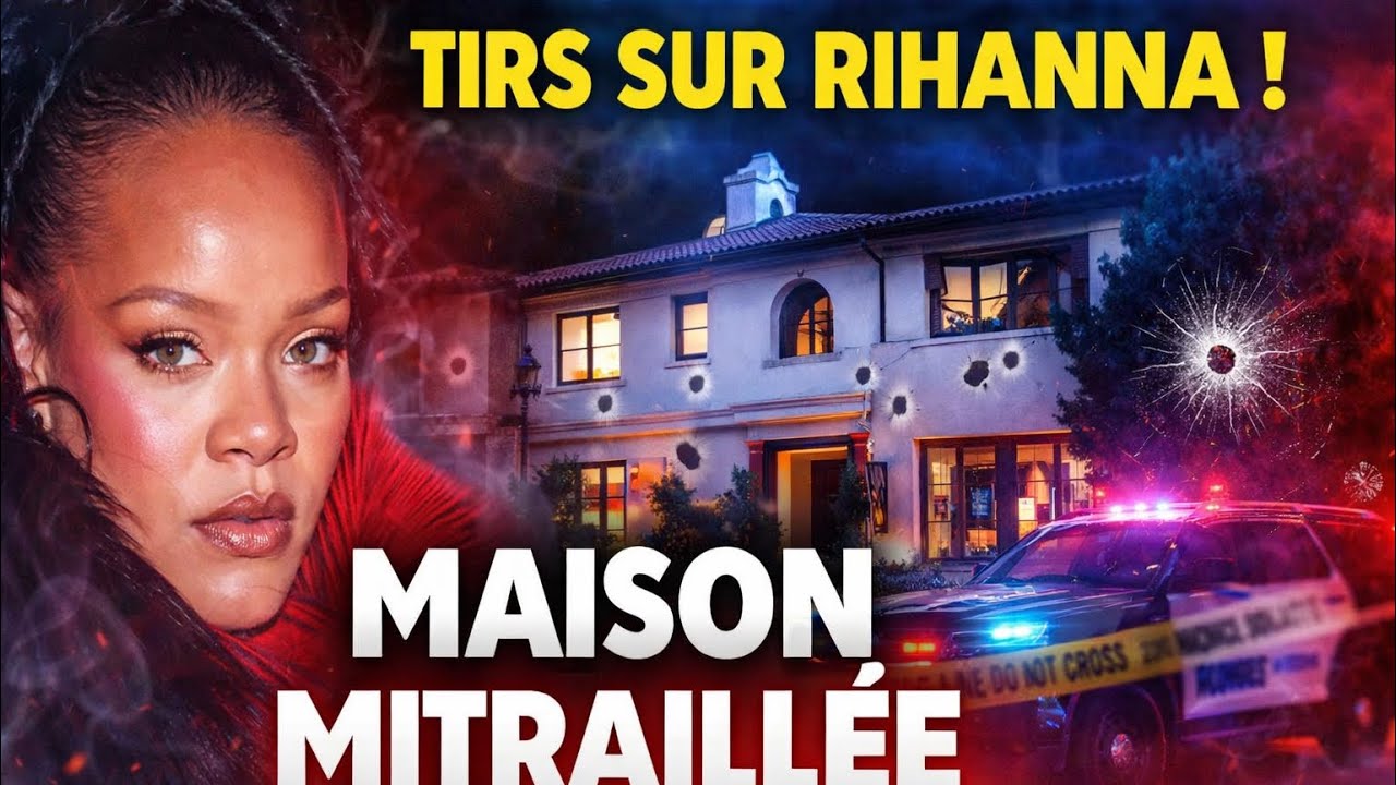 🚨 Rihanna : une femme t*ire sur sa maison pendant qu’elle est dedans
