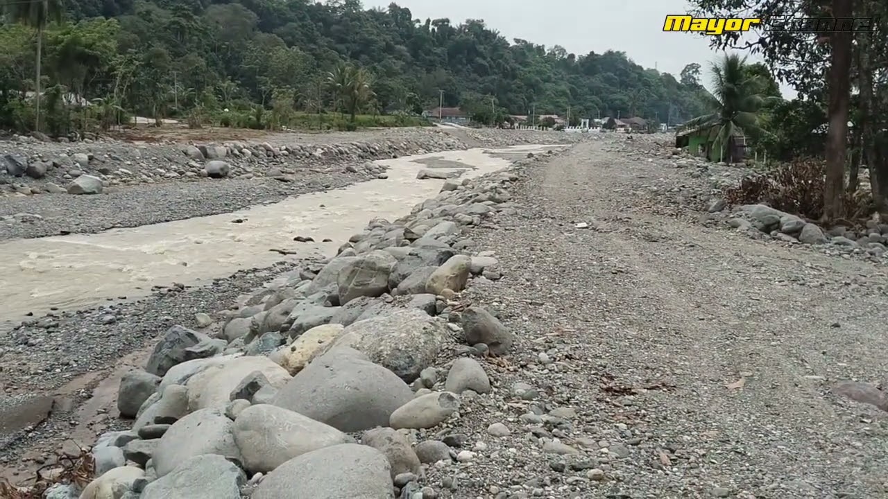 KONDISI TERKINI BATU BUSUAK‼️NORMALISASI SUNGAI HAMPIR SIAP, JALAN SUDAH DIBETON DAN DAPAT DILALUI