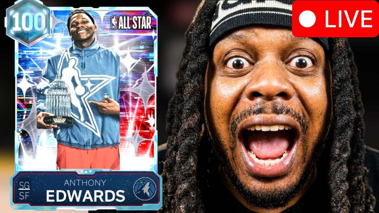 NBA 2K26 MYTEAM 100 OVERALL ANTHONY EDWARDS INCOMING ALL-STAR REWARDS