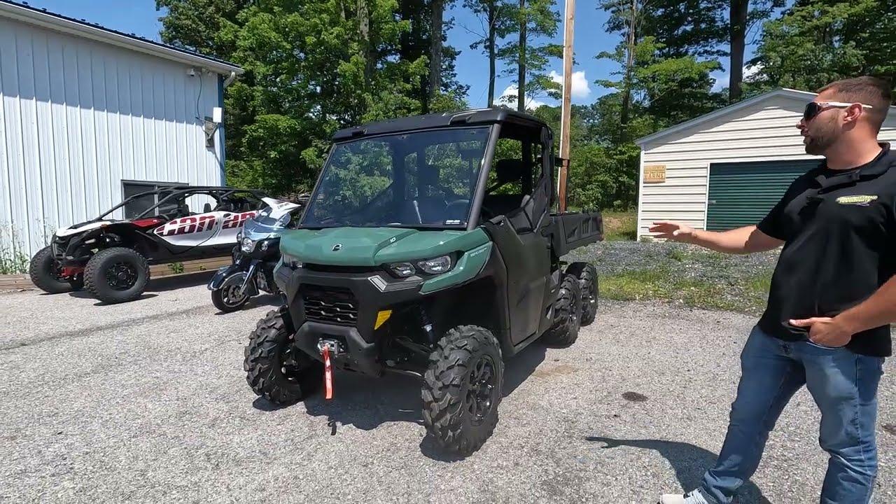 How to Accessorize Your New 2025 Can-Am Defender 6x6 - Mountain Extreme Powersports in Rockton, PA!