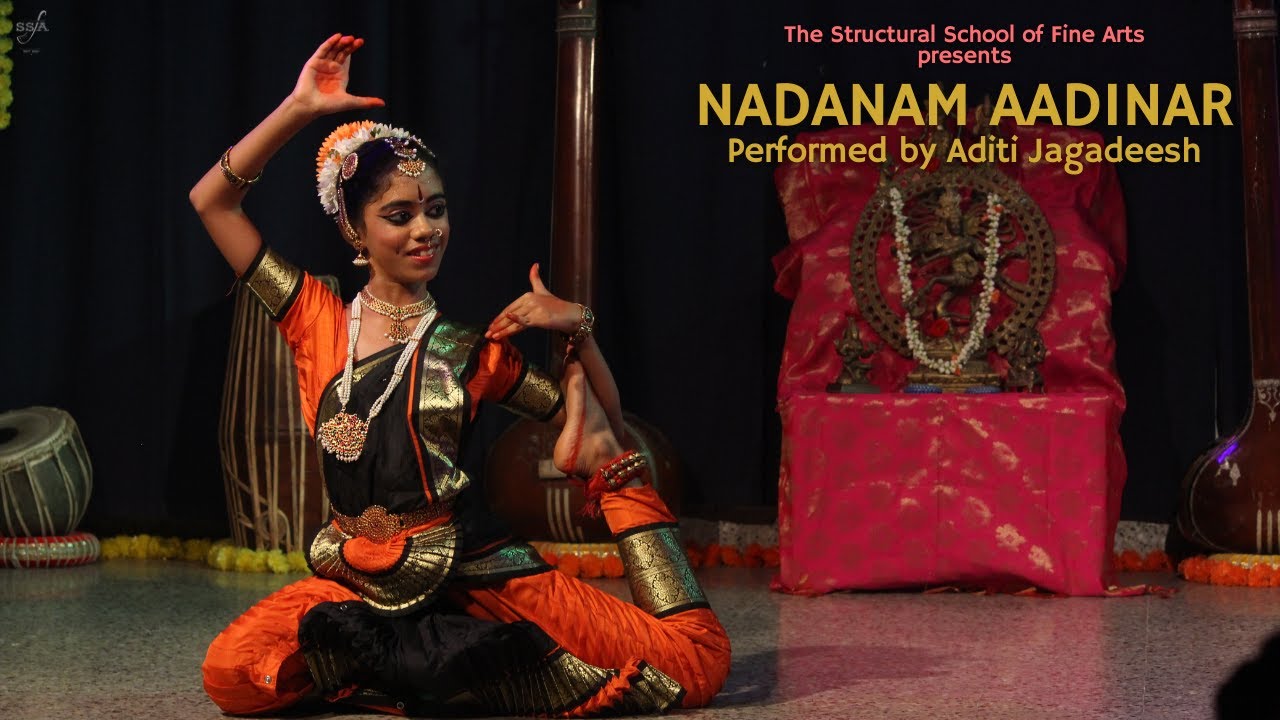 Nadanam Aadinar | Bharatanatya by Aditi Jagadeesh | Disciple of Akshara Bharadwaj