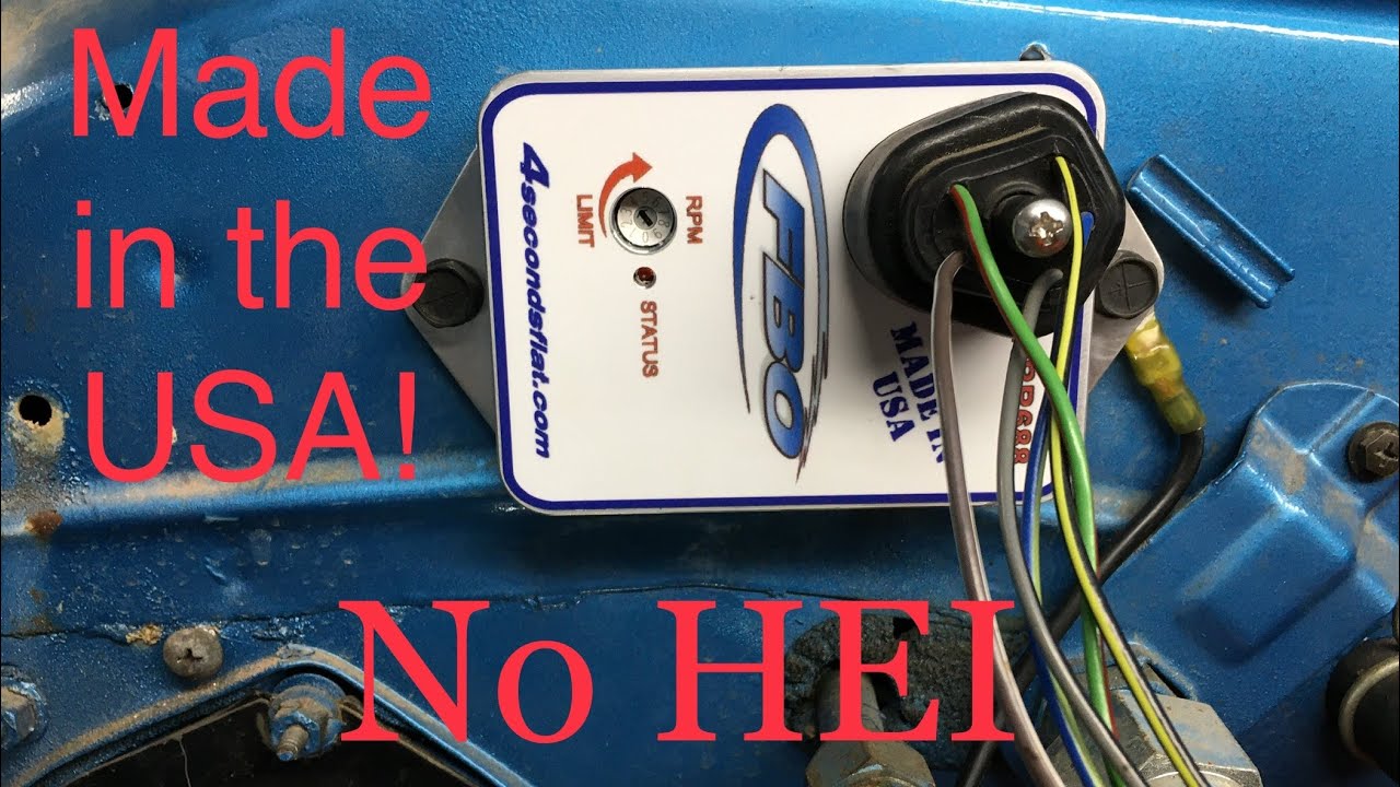 Решение для зажигания Mopar! Модуль зажигания HRR688 от 4SecondsFlat.com установлен на Roadrunner...