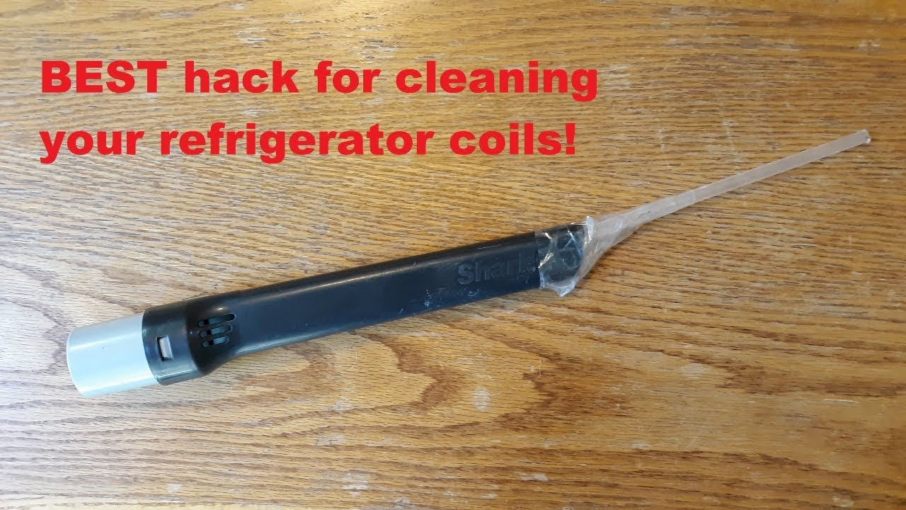 BEST hack for cleaning your refrigerator coils ~How I Did It~