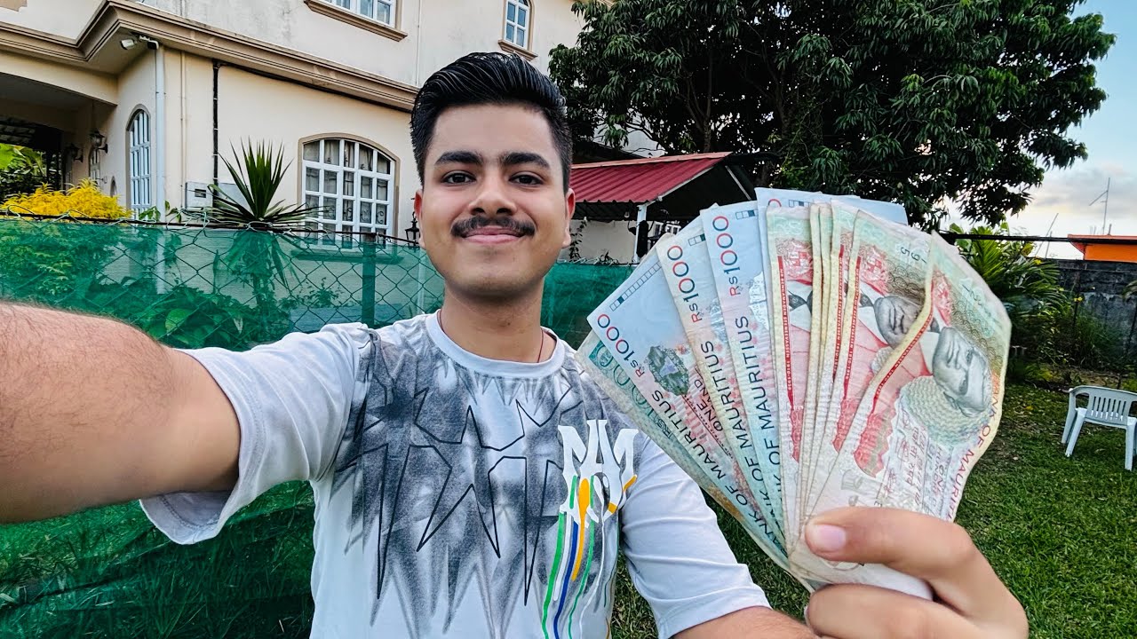 First salary mil gyi🤑😲 Mauritius me🇲🇺😍