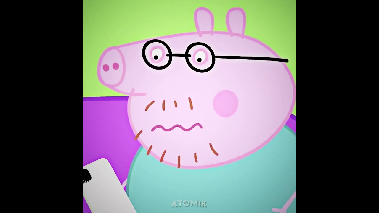 Daddy Pig is NOT the father 😰💔#peppapig
