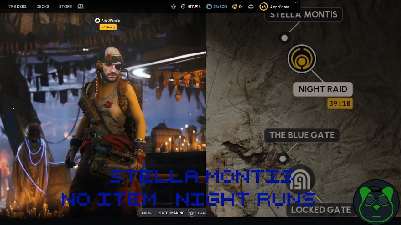 Arc Raiders - Naked Snake (No Item) Runs Stella Montis Night Raid