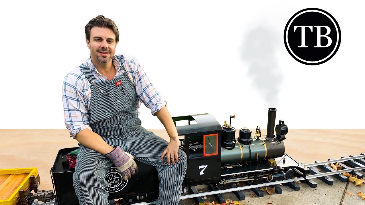 Operating A Steam Locomotive - Part 8 Accucraft 7.5 Gauge 2-4-0 Locomotive Build