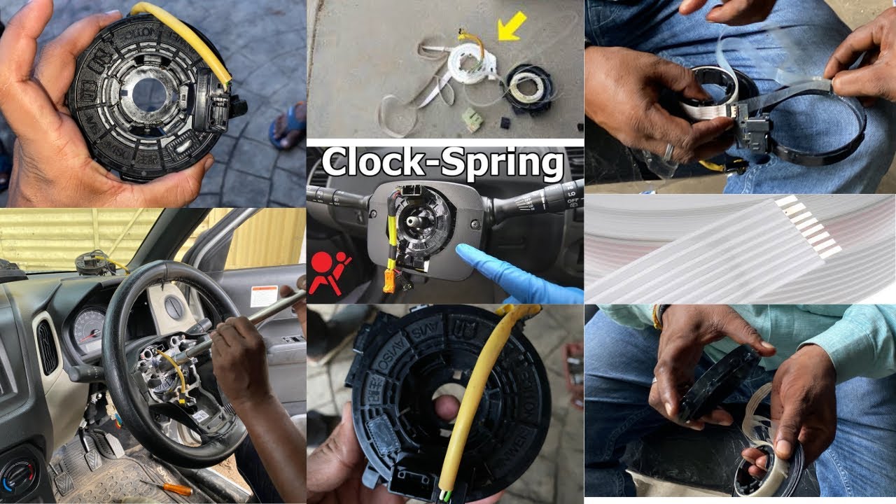 Horn and airbag Clock spring repaired for wagonr new