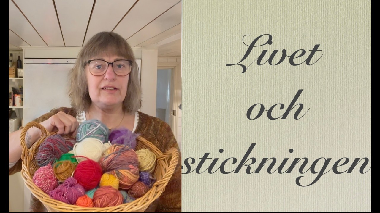 Livet och stickningen 6 - En vecka av väntan