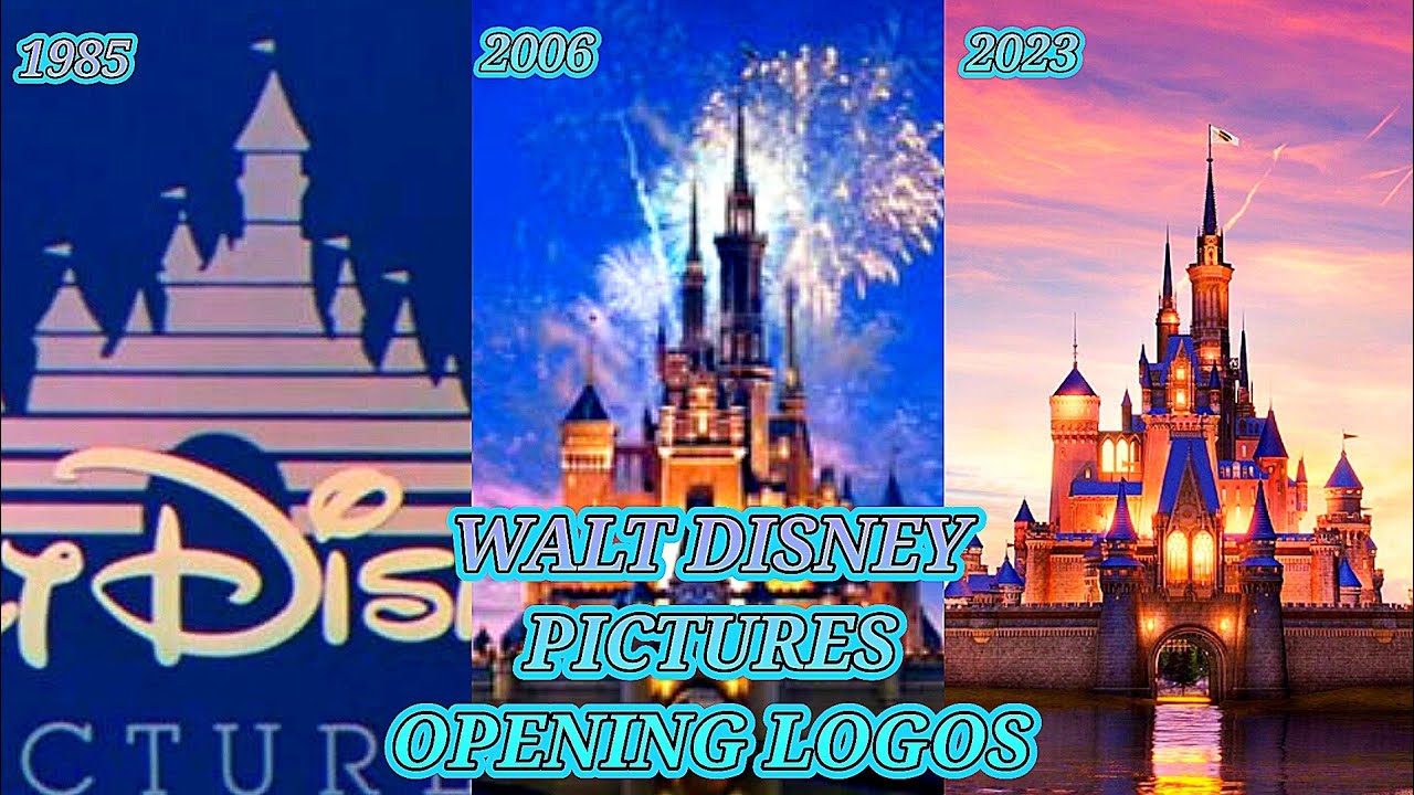 Walt Disney Pictures Opening Logos (1937-2025)