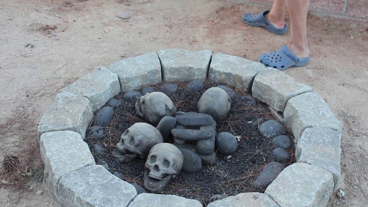 How to set up your FC Skull Fire Pit