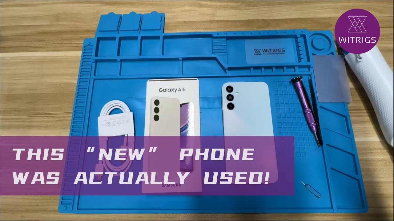 Samsung A15 Teardown: This “New” Phone Was Actually Used!