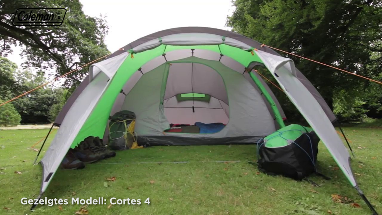 Coleman® Cortes 3 - Campingzelt für 3 Personen - DE