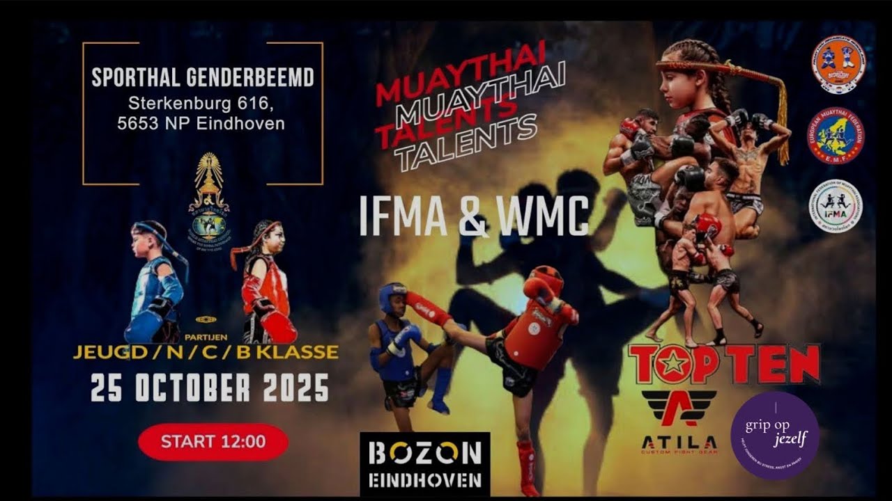 Redouan El Aouad vs Faissal Chennouf Muaythai   Talents & Art of Muaythai 25 october 2025 Eindhoven,