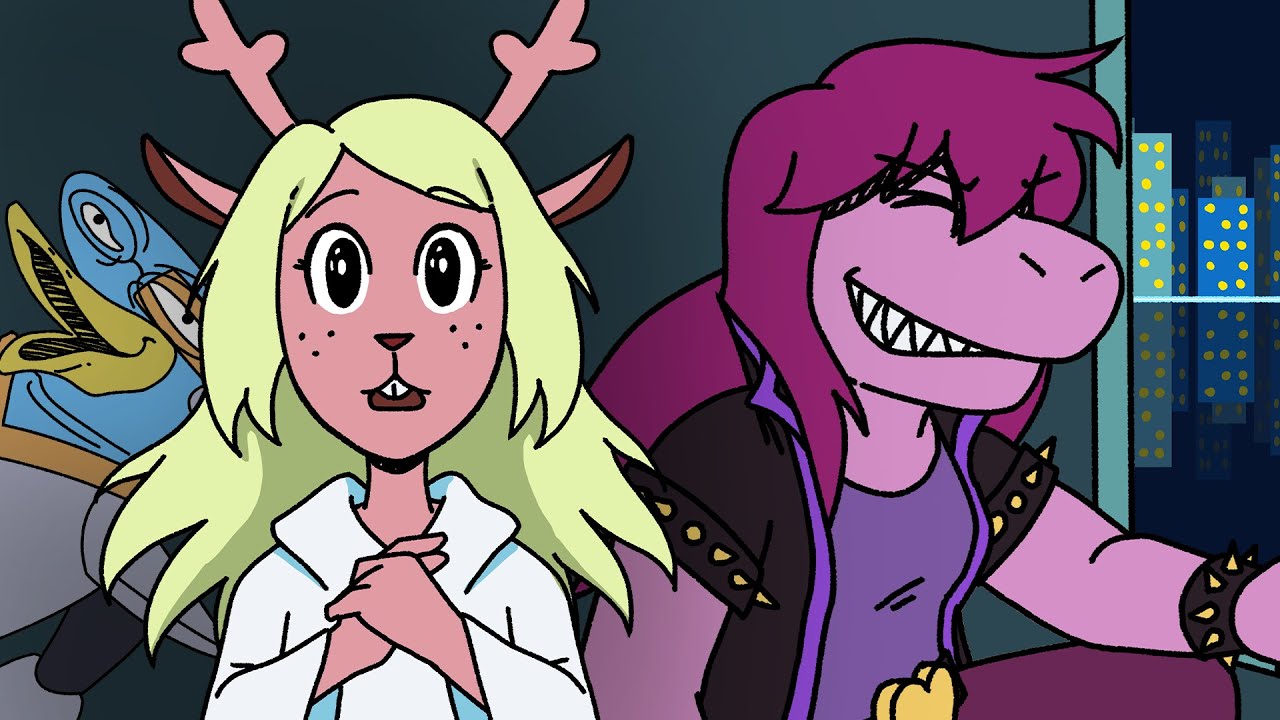 You, me... and Berdly - (Deltarune Meme)