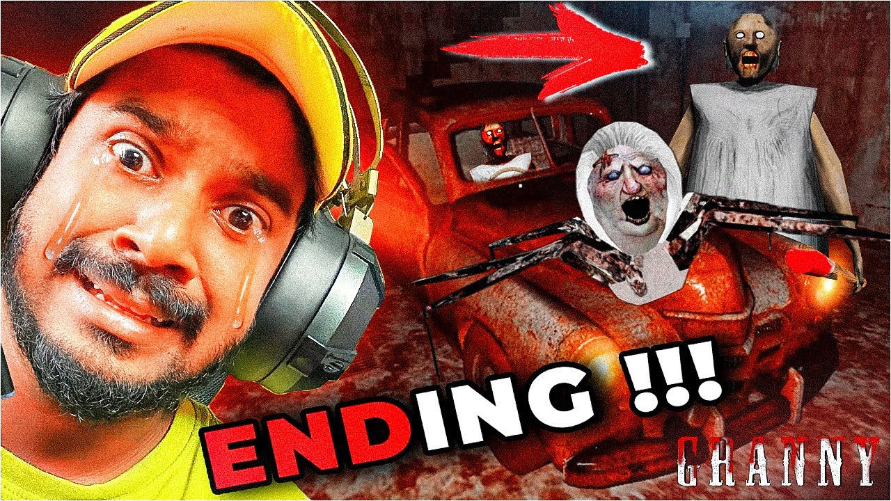 THE EPIC CAR 🚗 ESCAPE 🏃🏻💨 FROM GRANNY... 😱😨| GRANNY  #horrorgaming #gameplay #granny