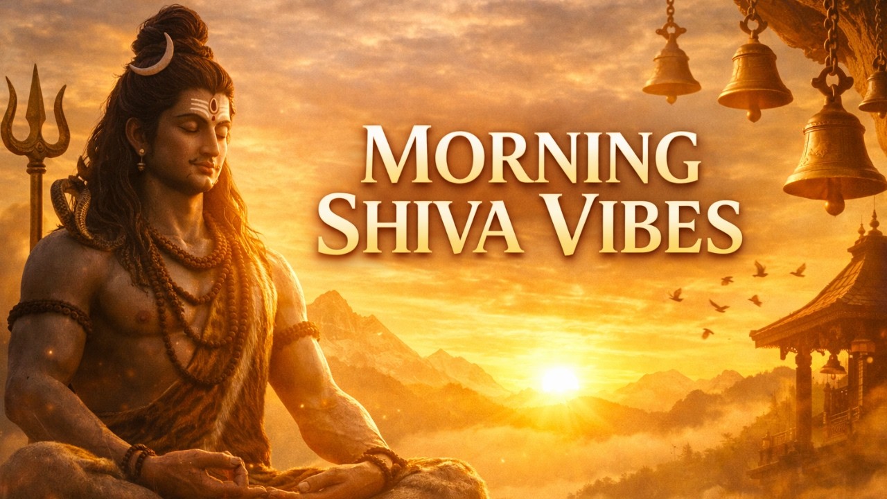 Start Your Day with Shiva 🕉️ | Powerful Morning Mantra for Positive Energy & Calm Mind (3 Hours)