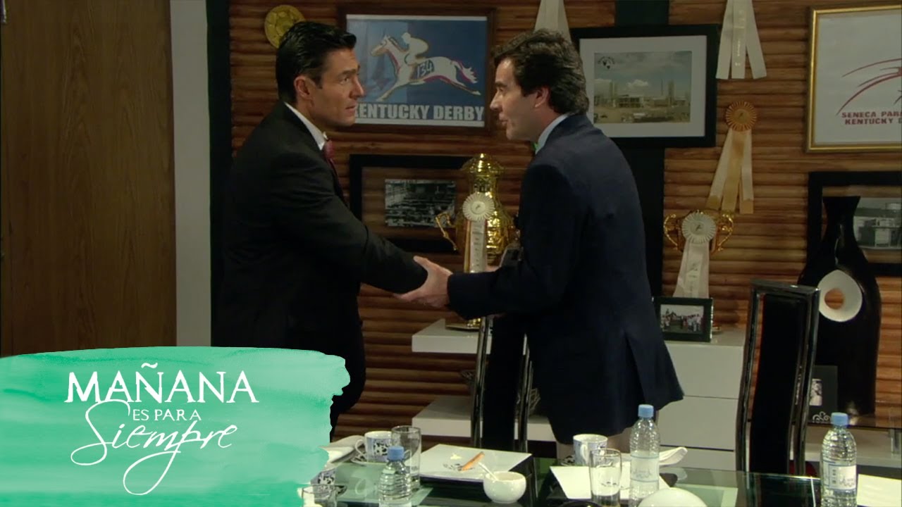 Aníbal invita a Eduardo a la boda de Fernanda | Mañana es para siempre 1/3 | C-14 | tlnovelas