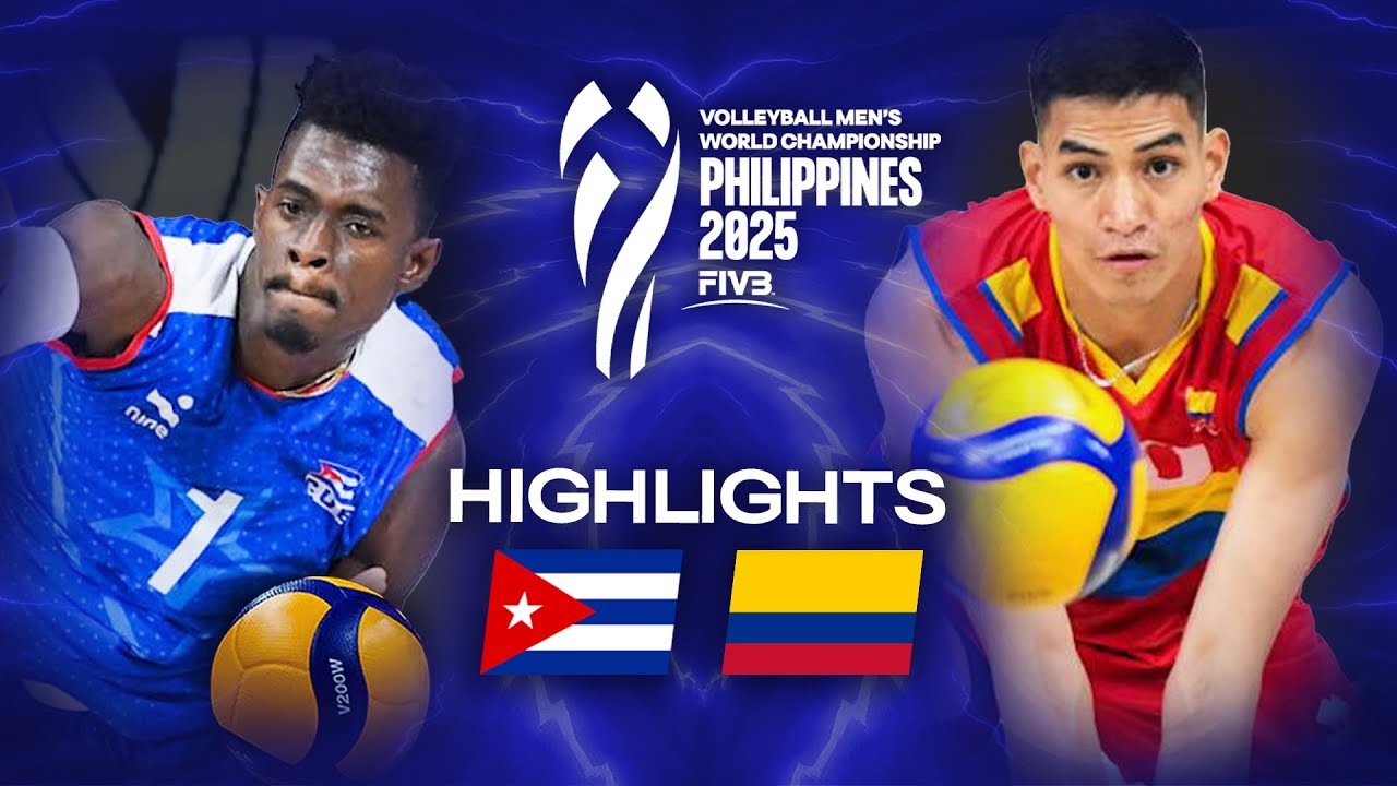 Cuba 🇨🇺 vs. Colombia 🇨🇴 - Highlights | Men's World Championships 2025