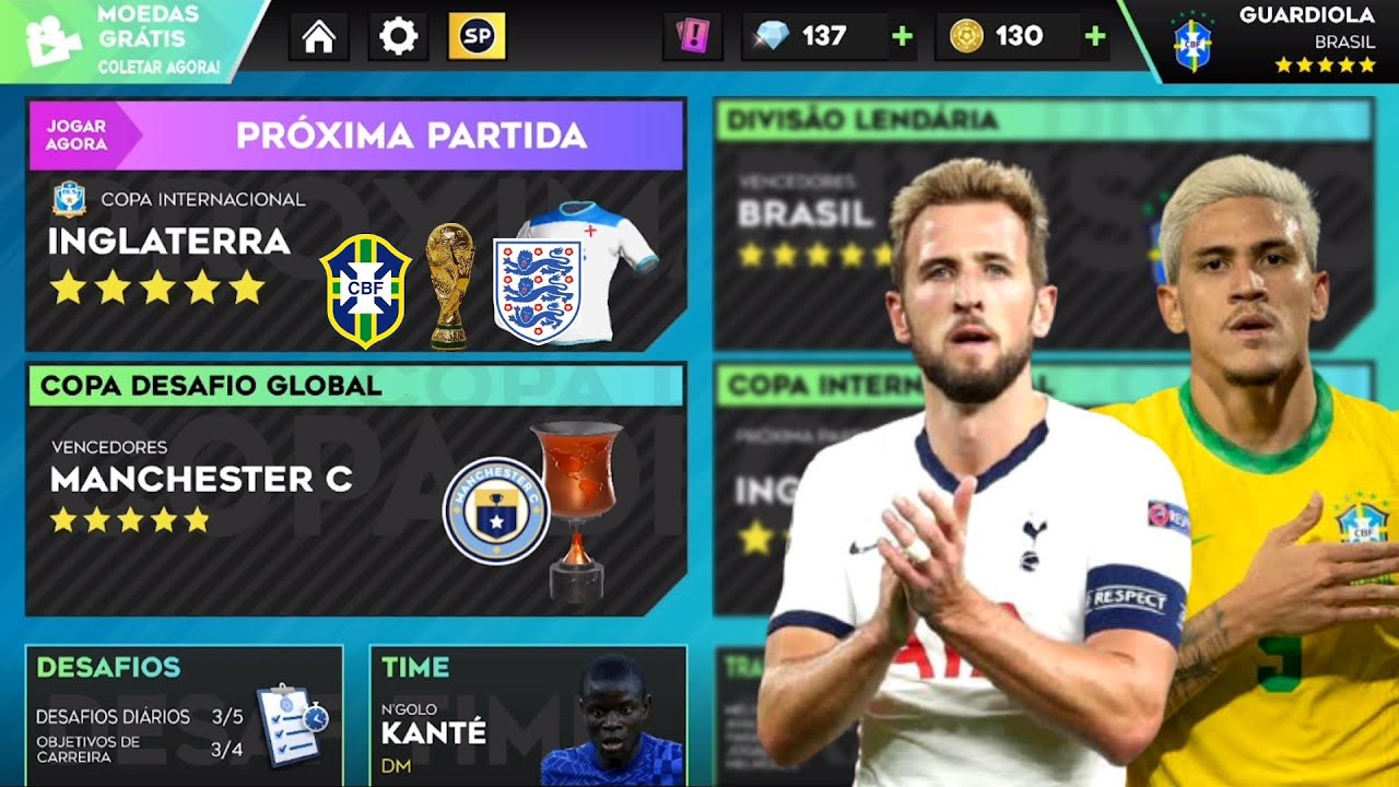DLS 23 | Modo Carreira Brasil #26 ( Final da Copa do Mundo !! )