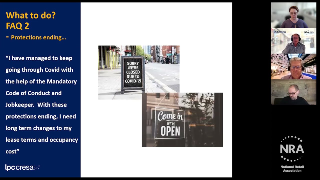 Retail Leasing: Beyond JobKeeper