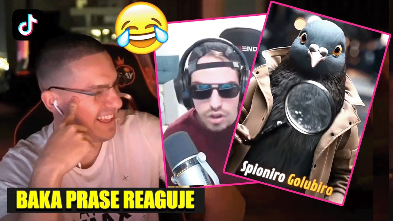 BAKA PRASE REAGUJE NA SMESNE TIKTOKOVE!  *Spijuniro Golubiro & Mihajlo Madic*