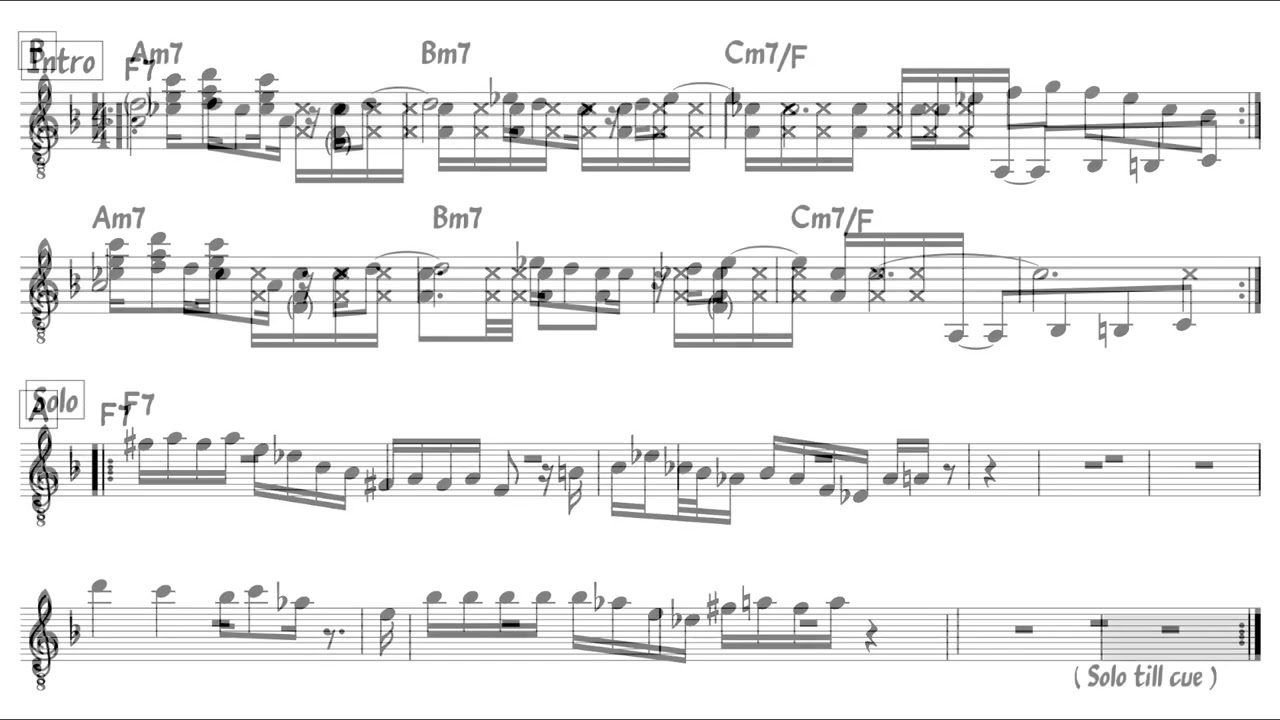 Squadlive - Backing track / Play-along with Lead Sheet