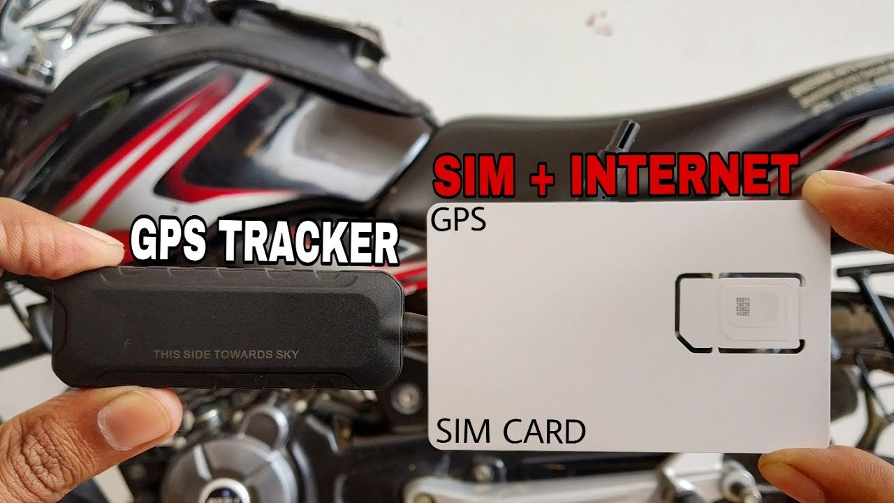 Waterproof GPS Tracker with Inbuilt Battery for all Bikes & Scooters