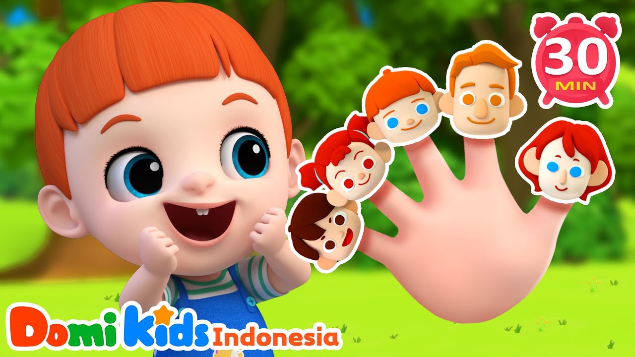 Jari-Jari Kita Beraksi! 🖐️🎶 Lagu Anak Interaktif | Kumpulan Lagu Anak Indonesia | Domi Kids