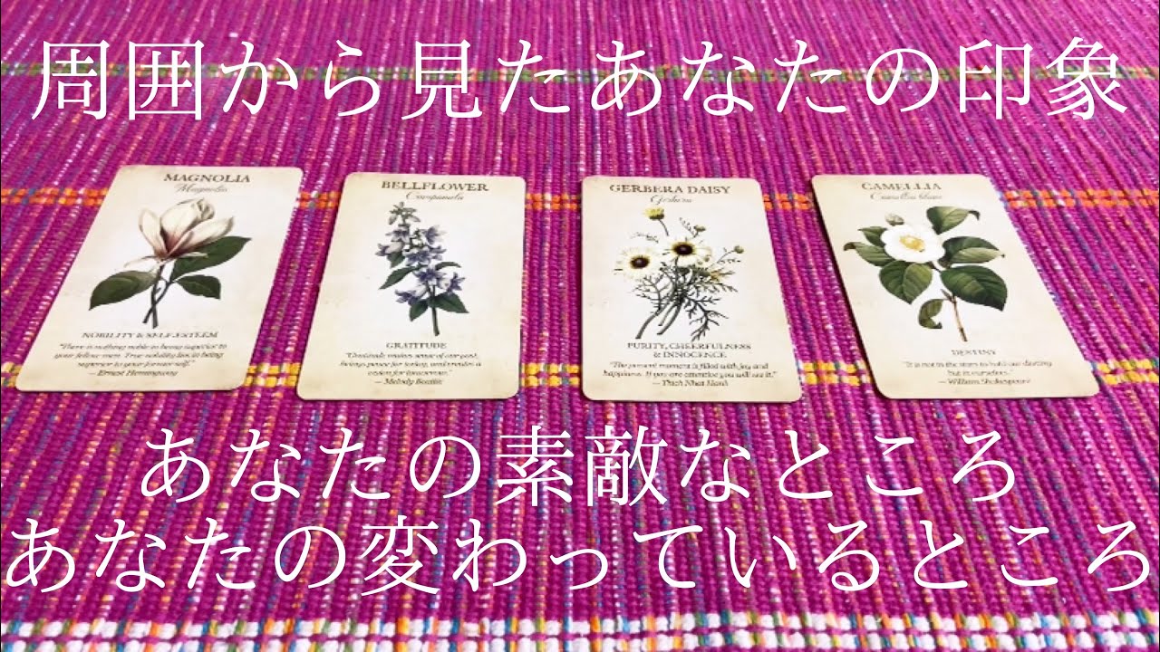 周囲から見たあなたの印象・あなたの素敵なところ・あなたの少し変わっているところ😳🌟