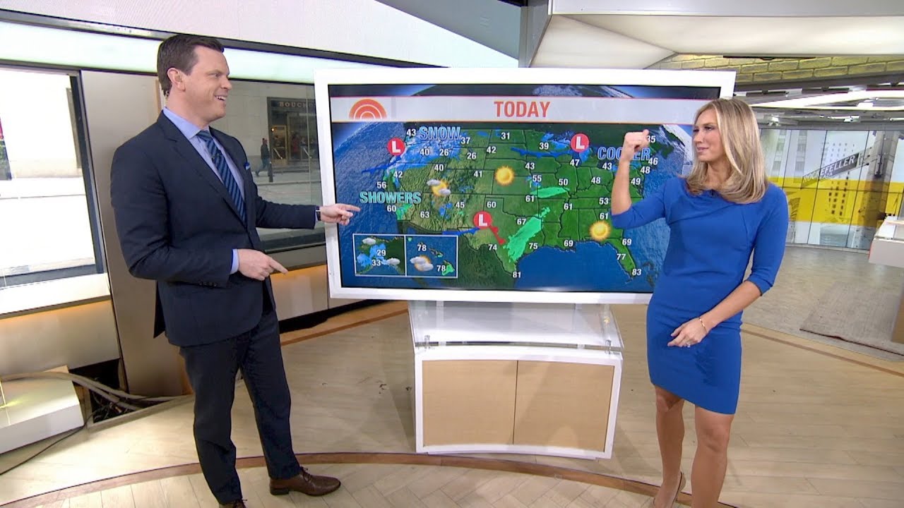 Indra Petersons and Willie Geist Sunday TODAY