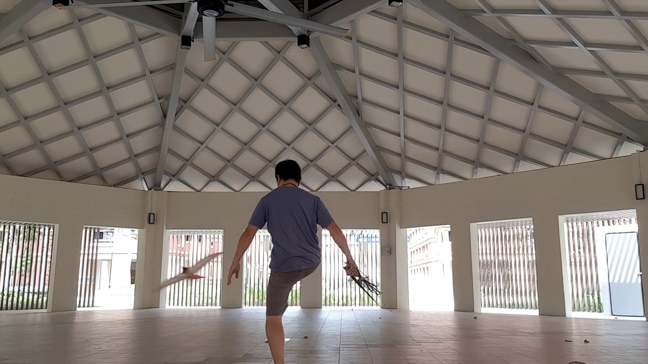 Indoor panying practise
