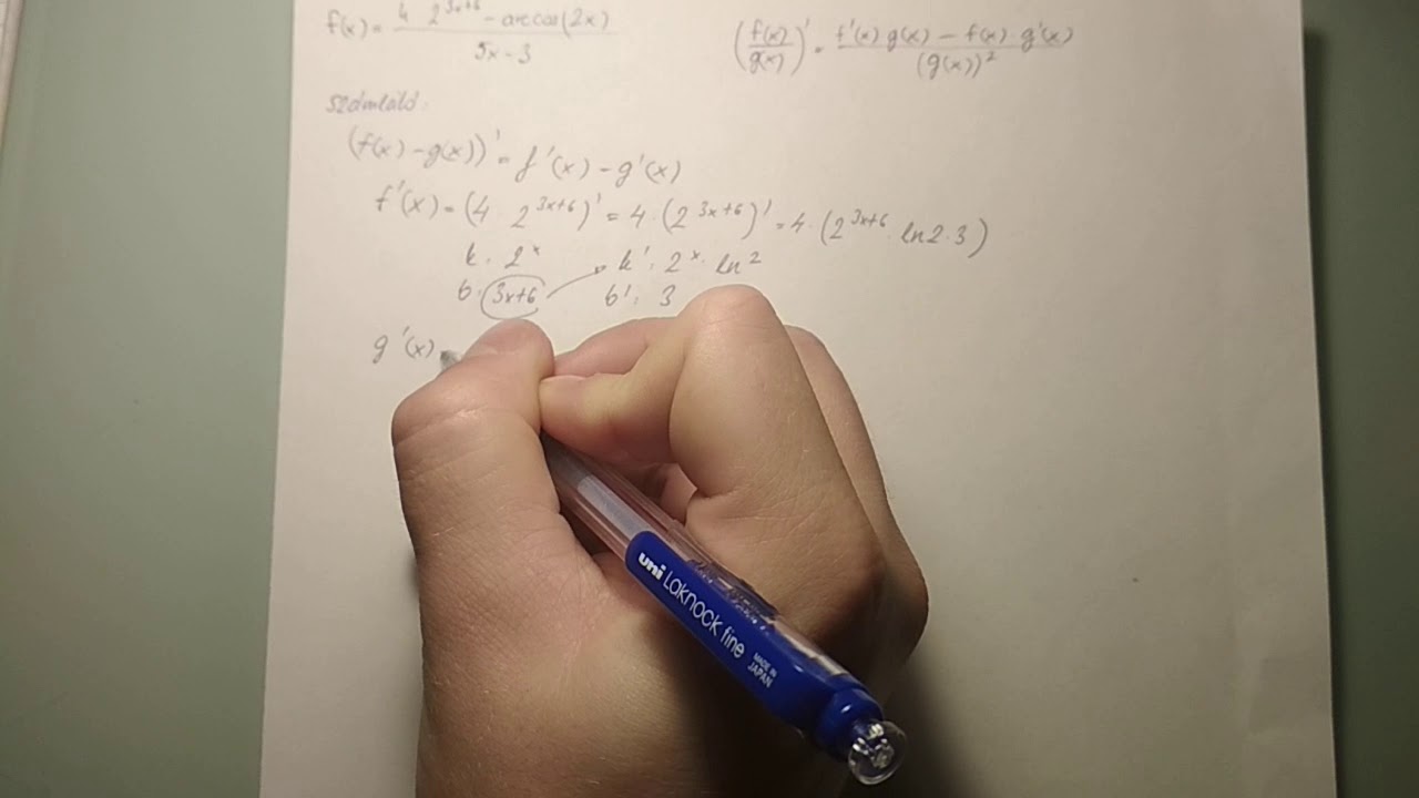 Matematika 1. - Differenciálszámítás