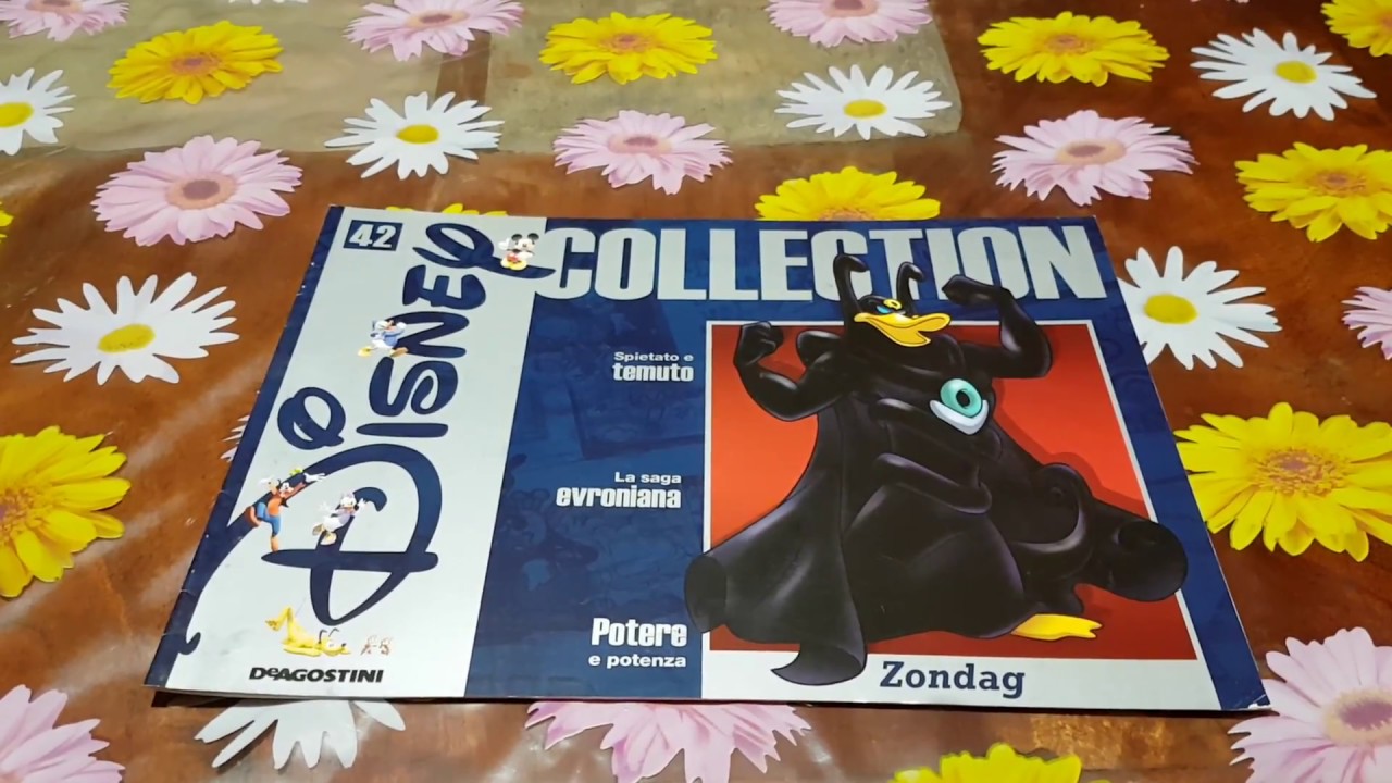 Walt Disney Collection Zondag Evronian Villain Space Duck From PK: Out Of The Shadows Italian Book