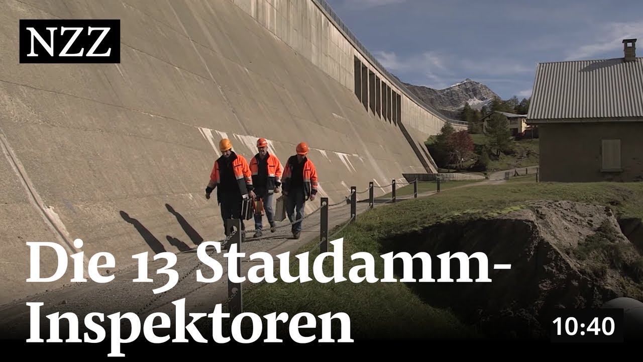 Unterwegs mit den Staudamm-Inspektoren