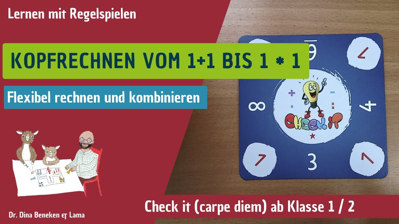 Check it:  Kopfrechenspiele für die Grundschule, variabel einsetzbar in allen Klassen