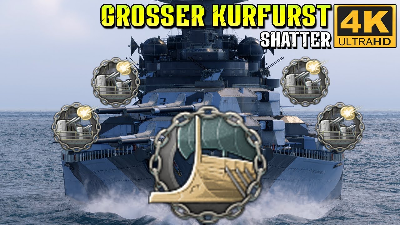 Großer Kurfürst Charges Yamato Head-On and Survives! ⚓💣