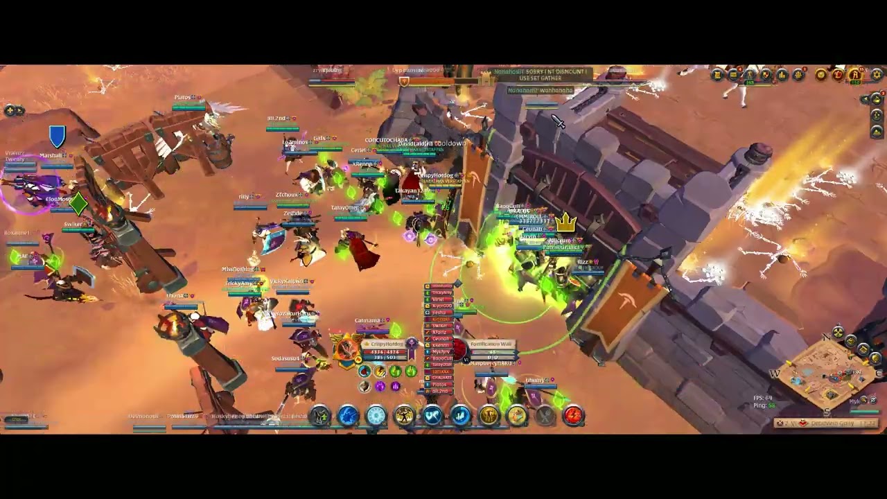 3way siege fight 17utc gully Oathkeeper POV