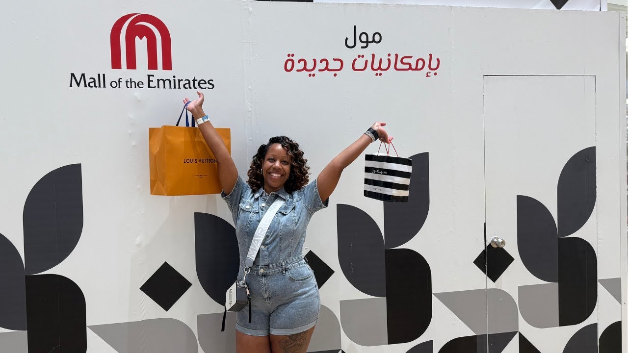 This Dubai Mall Has a Ski Resort?! Mall of the Emirates Tour