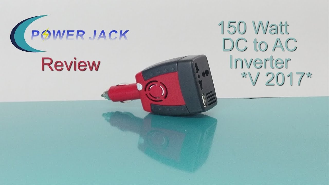 PowerJack 150W MSW 12V DC to 110V AC inverter review